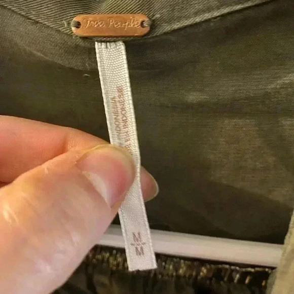 Free people off campus  metallic details shirts - Picture 7 of 10